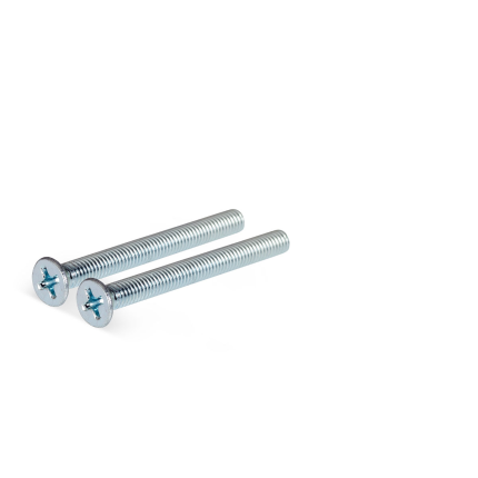 AG0281 staal bout DIN965 2xM4x45mm