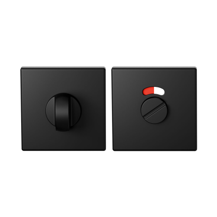 BLA903-R2 zwart egaal toiletgarn 53x8mm