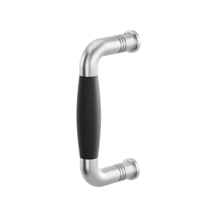 GPF4952.09A RVS mat/zwa deurgr geb 130mm