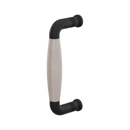 GPF8301.61B zwart/ww deurgr geb 157mm