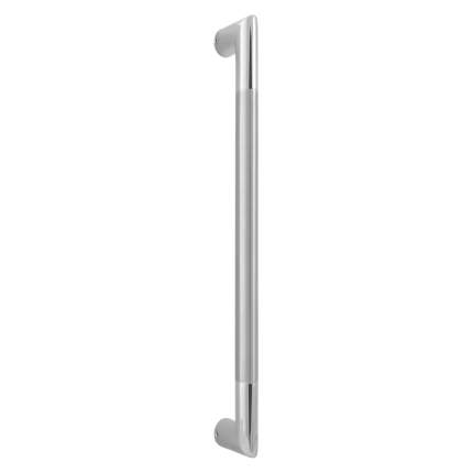 Deurgreep RVS gepolijst en geborsteld GPF75 25,4x350mm