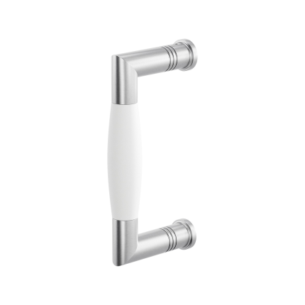 GPF4955.09A RVS mat/wit deurgr hks 130mm