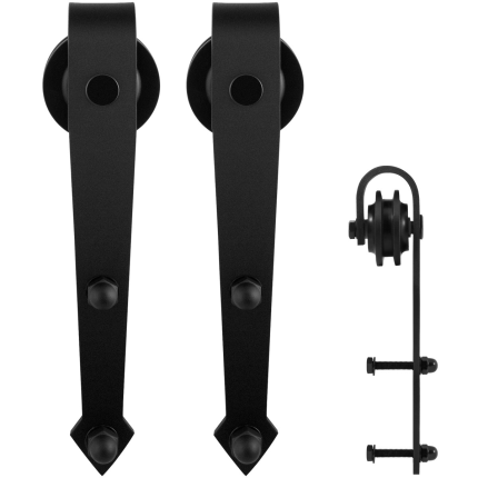 GPF0504.61 hanger set Nuoli zwart