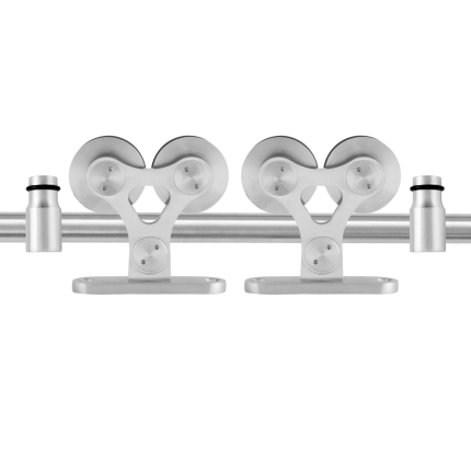 GPF0516.09 schuifdeursysteem Twin RVS