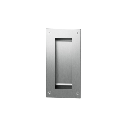 GPF0712.09 schuifdeurkom RVS geborsteld 102x51mm