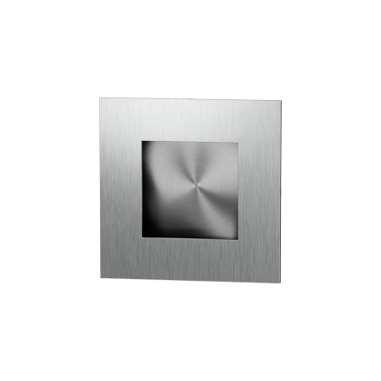 GPF0714.09F RVS schuifdeurkom vierk 90mm
