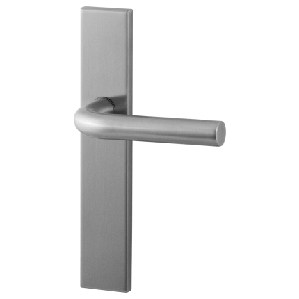GPF100VS3 RVS deurkruk op langsch. blind
