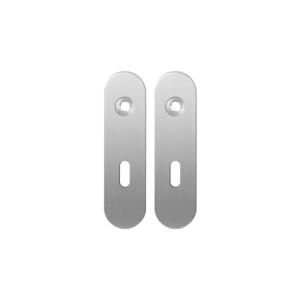 GPF1100.10 kortschild afgerond BB56 RVS geborsteld