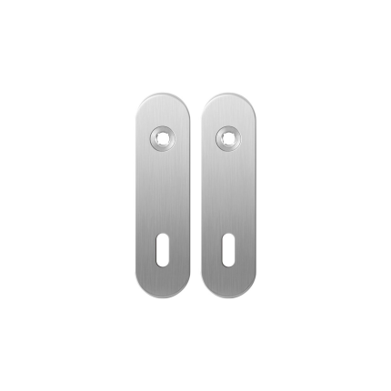 GPF1100.10 kortschild afgerond BB72 RVS geborsteld
