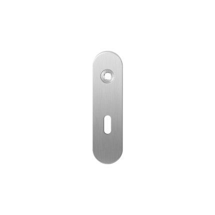 GPF1100.10L kortschild afgerond BB56 linksdraaiend RVS geborsteld