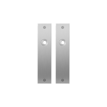 GPF1100.16 plaatschild rechthoekig blind RVS geborsteld
