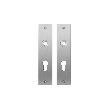 GPF1100.16 plaatschild rechthoekig PC55 RVS geborsteld