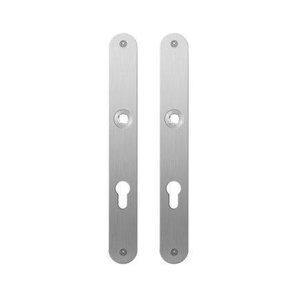 GPF1100.23 plaatschild afgerond PC72 RVS geborsteld