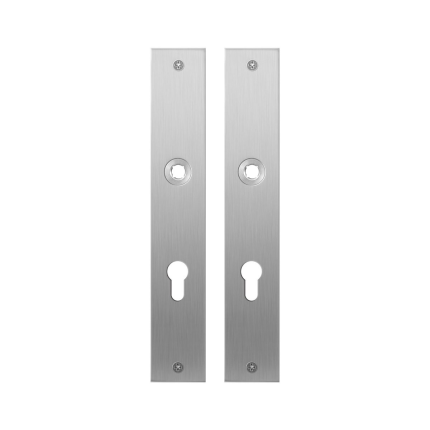 GPF1100.27 plaatschild rechthoekig PC72 RVS geborsteld