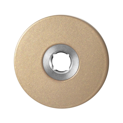 GPF1105 Champagne bl. ronde rozet 50x6mm