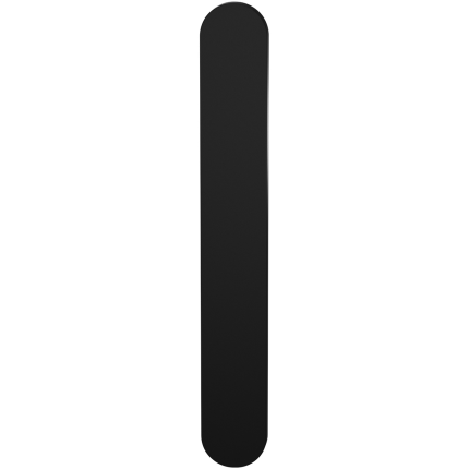 GPF1270.61L/R langschild afg. BB72 zwart