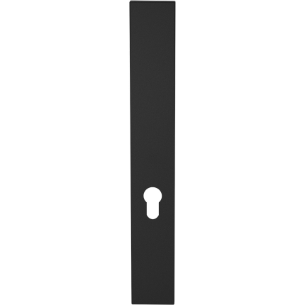 GPF1275.61L/R langschild rh. PC55 zwart