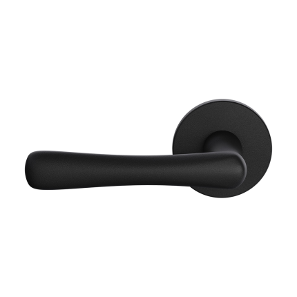 GPF1312.61-05L zwart deurkruk op rozet