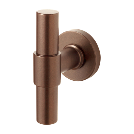 GPF3047 Bronze blend kruisknop op rozet