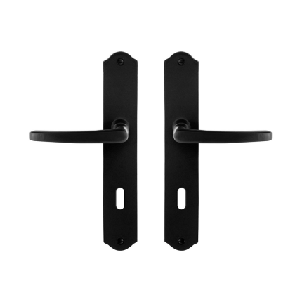 GPF6230.60 deurkruk op schild 238x41x4mm