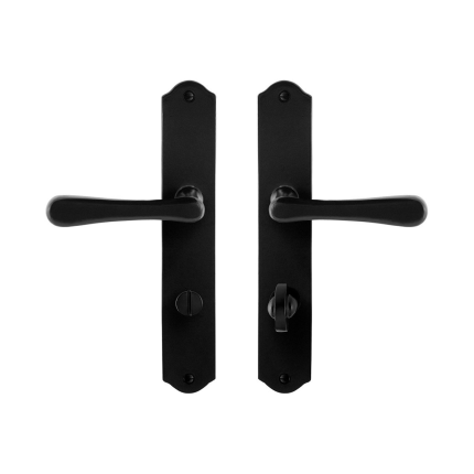 GPF6240.60 deurkruk op schild 238x41x4mm