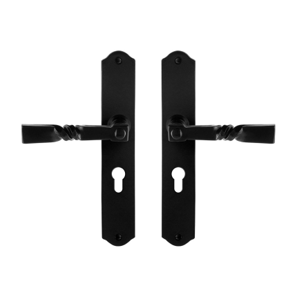 GPF6245.60 deurkruk op schild 238x41x4mm