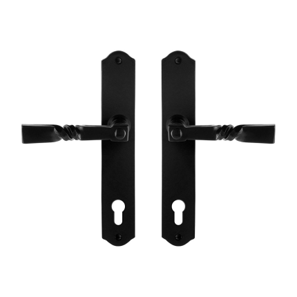GPF6245.60 deurkruk op schild 238x41x4mm