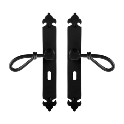 GPF6255.60 deurkruk op schild 291x41x4mm