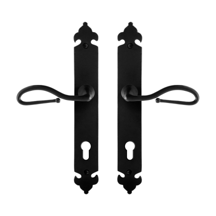 GPF6260.60 deurkruk op schild 291x41x4mm