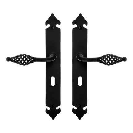 GPF6265.60 deurkruk op schild 291x41x4mm