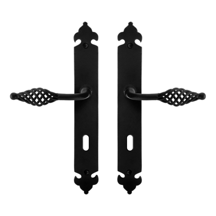 GPF6265.60 deurkruk op schild 291x41x4mm