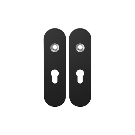GPF8100.10 zwart kortschild afg. PC55