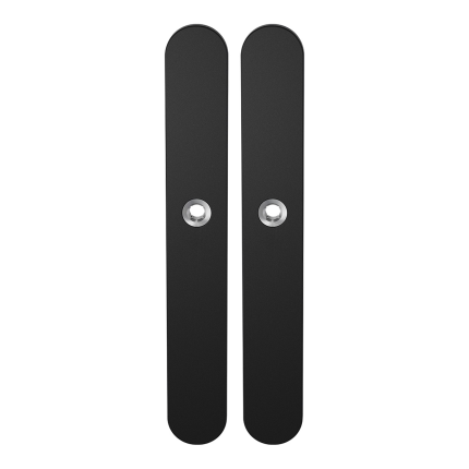 GPF8100.70 zwart langschild afg. blind