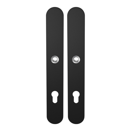 GPF8100.70 zwart langschild afg. PC85