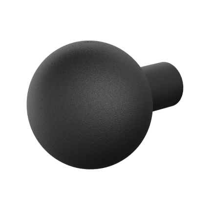 GPF8954.61zwart kogelknop 50mm draaibaar