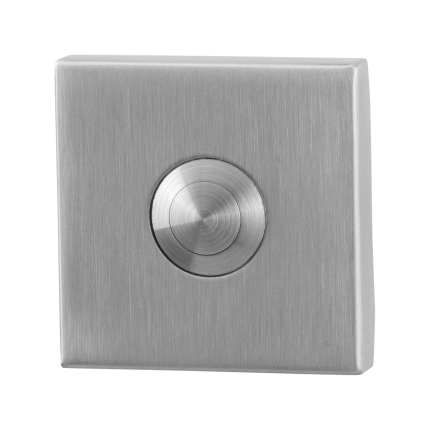 GPF9827.02 RVS deurbel vierkant