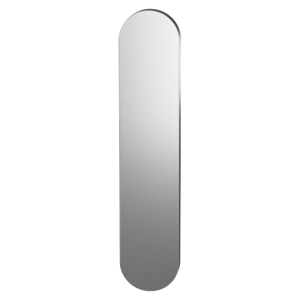 GPF9842.09 RVS VH-schild geheel blind