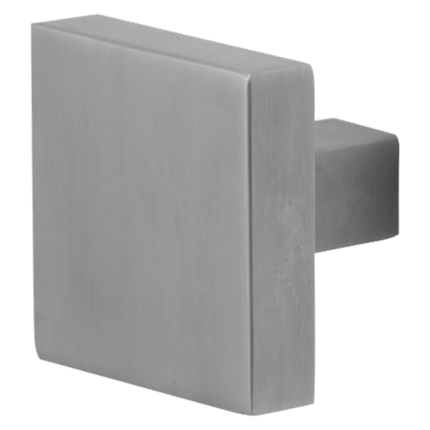 GPF9858.09 RVS mat VH vierk.knop 60x60mm