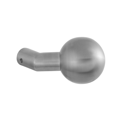 GPF9953.09 RVS verkropte knop 55mm
