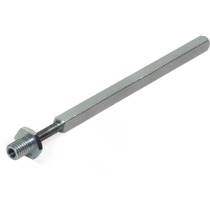 Verstelbare vast/draaibare excentrische deurkruk wisselstift M10x16/8x8x125mm - M6x32mm  dd75-110