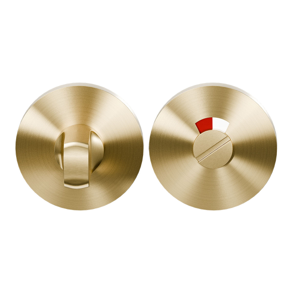 GPF199E Toiletgarnituur 53x6mm Stift 8mm PVD Mat Messing