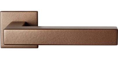 GPF CombiVari Bronze blend deurkruk op vierkante rozet