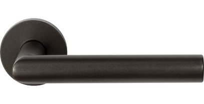 GPF Combivari Dark blend deurkruk op ronde rozet
