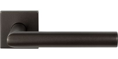 GPF Combivari Dark blend deurkruk op vierkante rozet