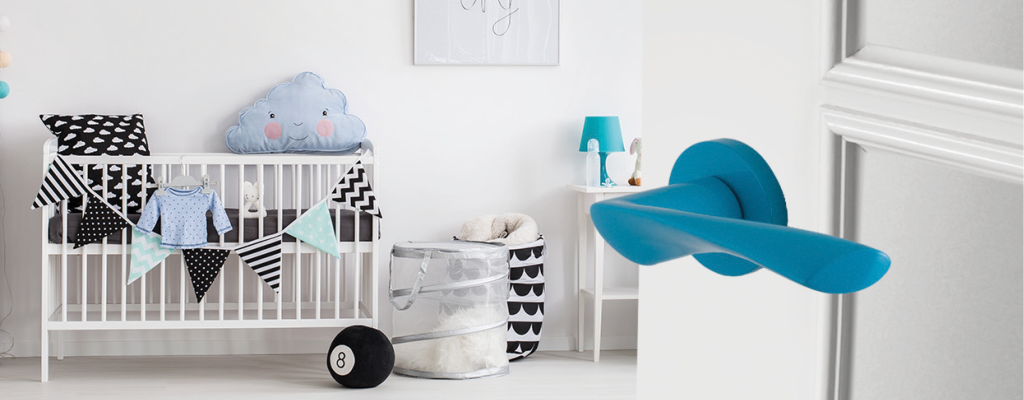 Babykamer blauw