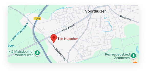 Ten Hulscher locatie op Google Maps