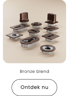 GPF minimalistische rozetten bronze blend