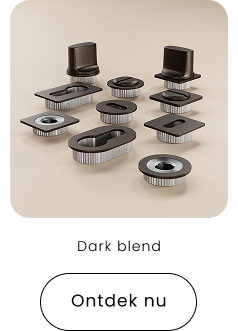GPF minimalistische rozetten dark blend